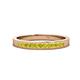 1 - Aaryn 2.00 mm Yellow Sapphire Wedding Band 