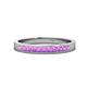 1 - Aaryn 2.00 mm Amethyst Wedding Band 