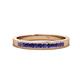 1 - Aaryn 2.00 mm Iolite Wedding Band 