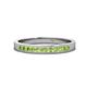 1 - Aaryn 2.00 mm Peridot Wedding Band 