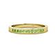 1 - Aaryn 2.00 mm Peridot Wedding Band 