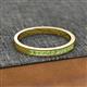 2 - Aaryn 2.00 mm Peridot Wedding Band 