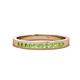 1 - Aaryn 2.00 mm Peridot Wedding Band 