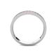 4 - Aaryn 2.00 mm Pink Tourmaline Wedding Band 