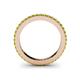 5 - Caitlin Peridot Eternity Band 