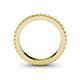 5 - Caitlin Yellow Sapphire Eternity Band 