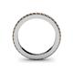5 - Caitlin Smoky Quartz Eternity Band 
