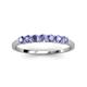 3 - Vivian 3.00 mm Tanzanite Wedding Band 