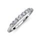 2 - Vivian 3.00 mm Lab Grown Diamonds Wedding Band 