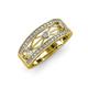 3 - Aurelia 2.27 ctw Natural Diamonds Wedding Band 