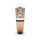 5 - Aurelia 0.52 ctw Natural Diamonds Wedding Band 