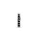 1 - Cianna 0.16 ctw Petite Single Huggie Earring in Black Diamond 