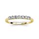 3 - Vivian 3.00 mm Natural Diamonds Wedding Band 