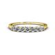 1 - Vivian 3.00 mm Natural Diamonds Wedding Band 