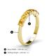 4 - Kathleen 3.40 mm Round Citrine Wedding Band 