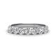 1 - Kathleen 3.40 mm Natural Diamonds Wedding Band 