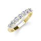 3 - Kathleen 3.40 mm Natural Diamonds Wedding Band 