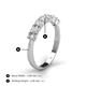 4 - Kathleen 3.40 mm Lab Grown Diamonds Wedding Band 