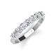 3 - Kathleen 3.40 mm Natural Diamonds Wedding Band 