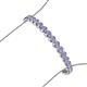 3 - Quon Tanzanite Tennis Bracelet 