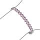 3 - Quon Pink Tourmaline Tennis Bracelet 