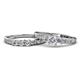 2 - Natalia AGS Certified Diamond Bridal Set Ring 