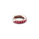 3 - Cianna 0.15 ctw Petite Single Huggie Earring in Ruby 