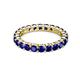 2 - Joyce 3.40 mm Tanzanite Eternity Band 