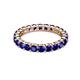 2 - Joyce 3.40 mm Tanzanite Eternity Band 