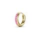 5 - Cianna 0.15 ctw Petite Single Huggie Earring in Pink Sapphire 