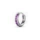 5 - Cianna 0.10 ctw Petite Single Huggie Earring in Amethyst 