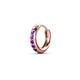 5 - Cianna 0.10 ctw Petite Single Huggie Earring in Amethyst 