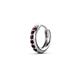 5 - Cianna 0.16 ctw Petite Single Huggie Earring in Red Garnet 