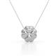 1 - Clo Lab Grown Diamond Floral Pendant  