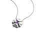 3 - Clo Amethyst Floral Pendant  