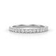 1 - Kalina 0.27 ctw Lab Grown Diamonds 18 Stone Wedding Band 