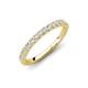 4 - Kalina 0.27 ctw Lab Grown Diamonds 18 Stone Wedding Band 