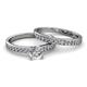 2 - Salana Classic Diamond Bridal Set Ring  