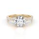 1 - Kalina Semi Mount accented 0.60 ctw Lab Grown Diamonds Women Halo Engagement Ring 