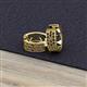 2 - Anais Smoky Quartz Hoop Earrings 