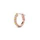 1 - Nico 0.14 ctw Petite Single Huggie Earring in Yellow Sapphire and Natural Diamonds 