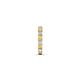 5 - Nico 0.14 ctw Petite Single Huggie Earring in Yellow Sapphire and Natural Diamonds 