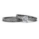 1 - Cael 1.00 ct Classic IGI Certified Lab Grown Diamond Solitaire Bridal Set Ring  