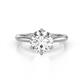 1 - Maxine 2.00 ct IGI Certified Lab Grown Diamond Round (8.00 mm) Solitaire Engagement Ring 