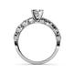 4 - Laine 1.16 ctw Classic Natural Diamond (6.50 mm) Marquise Shape Bridal Set Ring  