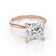 3 - Elodie 4.00 ct IGI Certified Lab Grown Diamond Princess Shape (8.75 mm) Solitaire Engagement Ring 