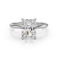 1 - Elodie 3.00 ct IGI Certified Lab Grown Diamond Radiant Shape (9.50x7.00 mm) Solitaire Engagement Ring 