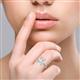 2 - Elodie 5.00 ct IGI Certified Lab Grown Diamond Radiant Shape (11.00x8.50 mm) Solitaire Engagement Ring 