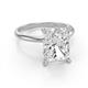 3 - Elodie 5.00 ct IGI Certified Lab Grown Diamond Radiant Shape (11.00x8.50 mm) Solitaire Engagement Ring 