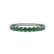1 - Clara 2.70 mm Created Alexandrite 10 Wedding Band 